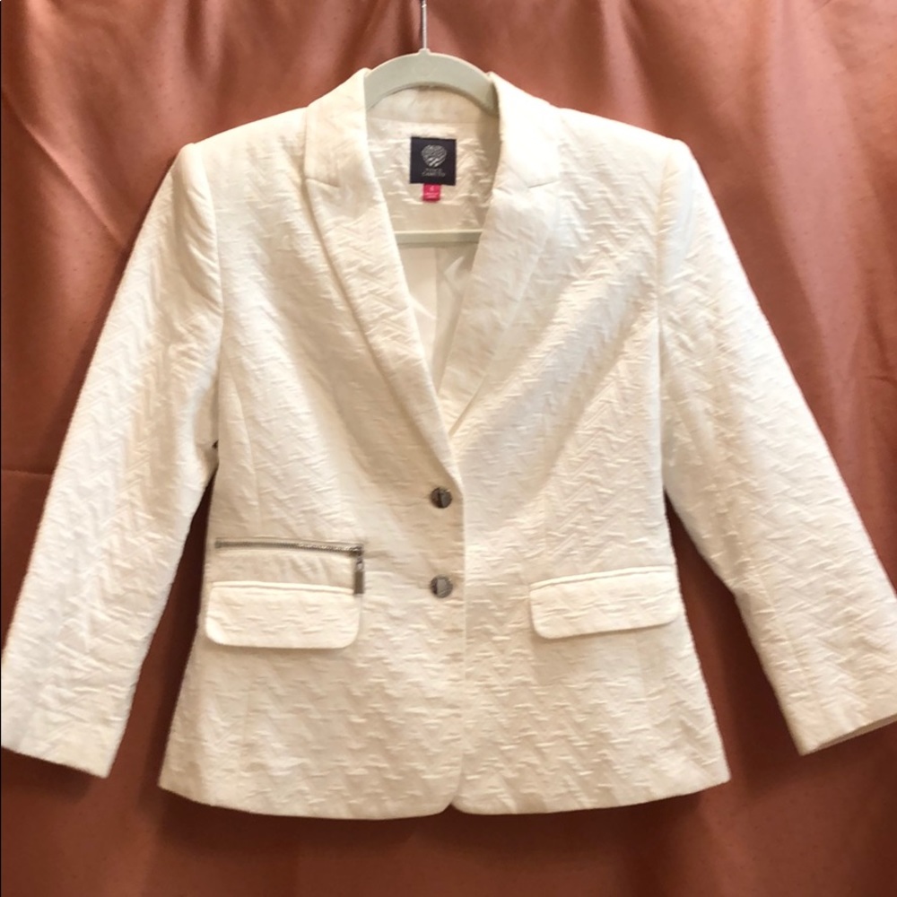 White blazer